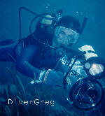 Picture of me Underwater with my Video Housing